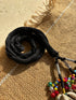 Desi Dazzle Mirror Parandi- Black